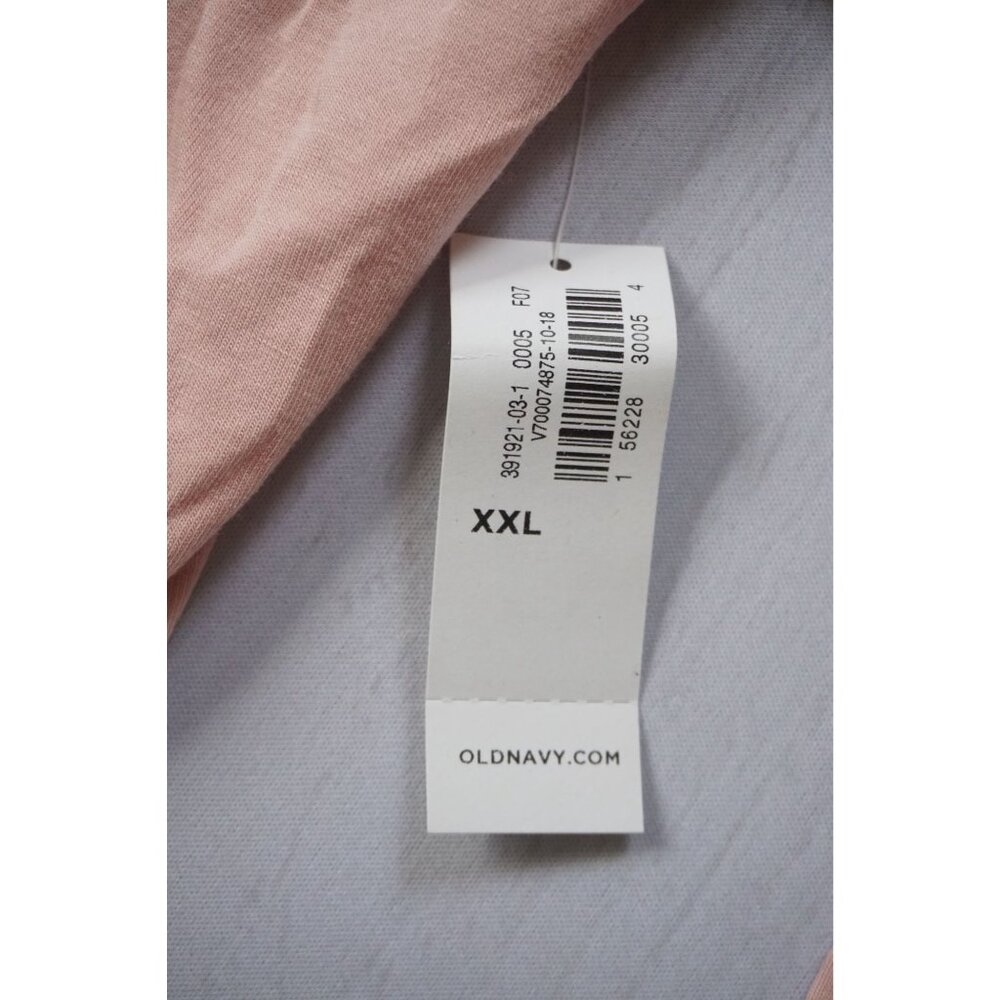 Old Navy Jersey Drawstring-Hem Pullover Hoodie in Light Pink - Size XXL, NWT - Picture 5 of 8